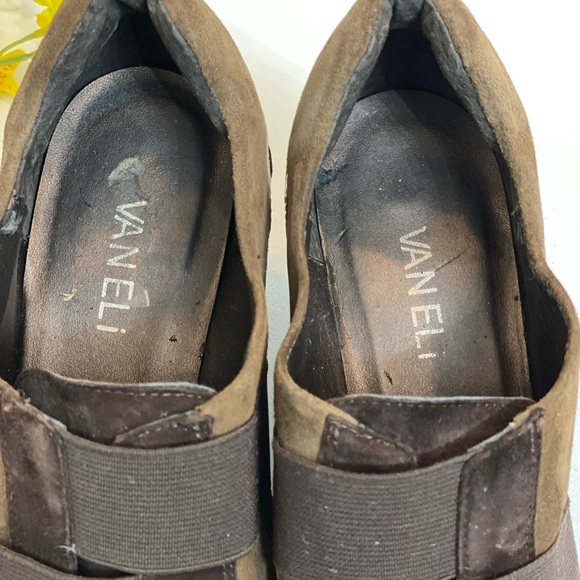 VANELI Luxury and comfort, brown and black shoes size 8M. Unique design. Elegant - Picture 4 of 5